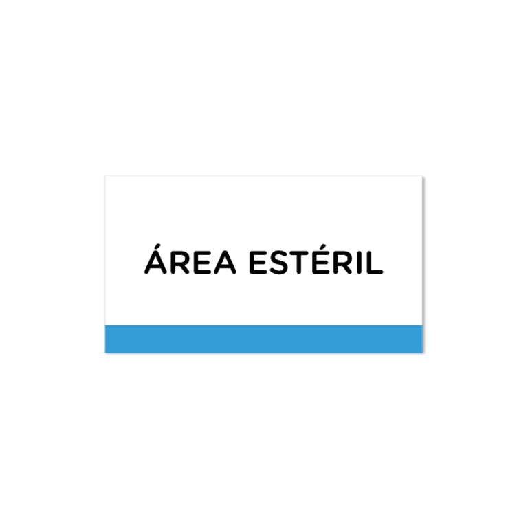 Señaletica Area Esteril