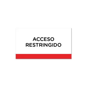 acceso restringido