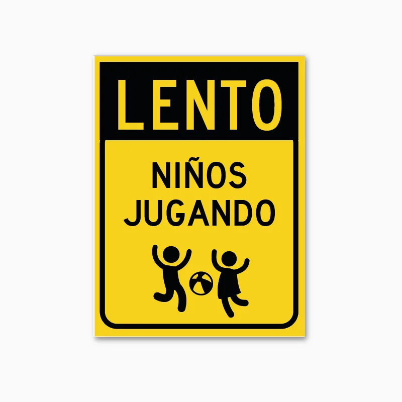 lento niños jugando