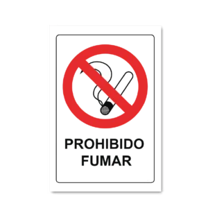 prohibido fumar