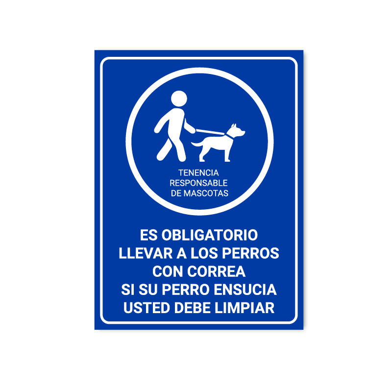 obligatorio llevar perros con mascotas