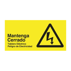 mantenga cerrado - tablero electrico