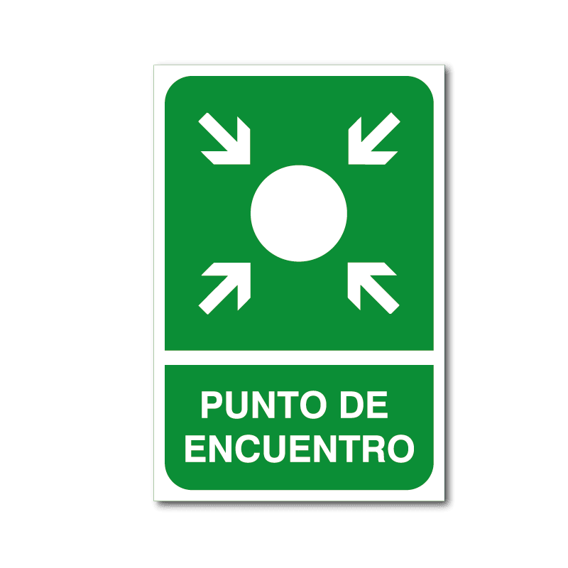 Señaletica Punto de encuentro
