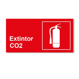 señaletica extintor co2
