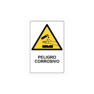 peligro corrosivo